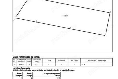 Teren de 679 mp, în Exterior Vest - 7