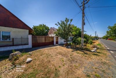 Casa în Curtici cu două corpuri de cladire, teren de 1080mp, comision 0 % - 2