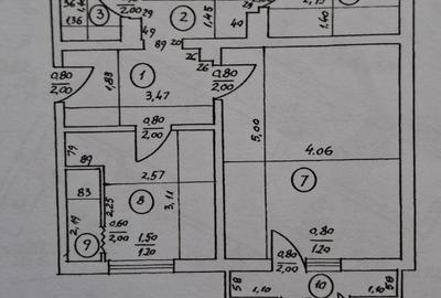 Apartament cu 3 camere decomandat în Nerva Traian - 13
