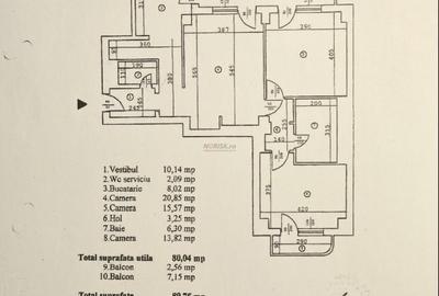 Apartament cu 3 camere decomandat, mobilat în Decebal - 9