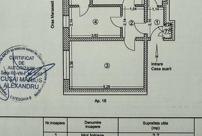 Apartament cu 2 camere decomandat în Central - 4