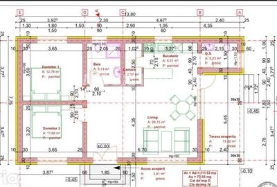 Casă cu 3 camere cu Teren 300 Mp în Micești - 4