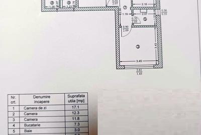 Apartament cu 3 camere semidecomandat în Obor - 14