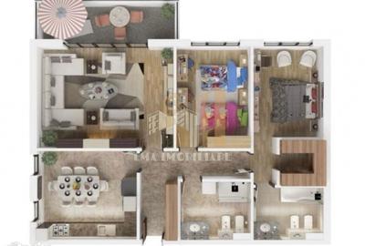 Apartament 3 camere Isaran Tractoru Brasov - 15