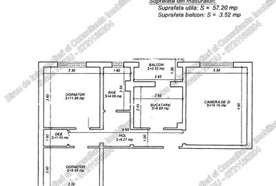 Apartament cu 3 camere decomandat în Casa de Cultură - 11