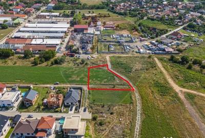 Teren de 1237 mp, în Bujac