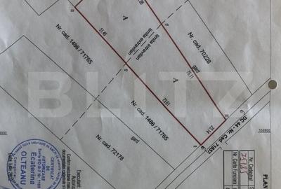 Teren de 3900 mp, în Mereni - 1