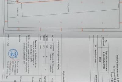 Teren de 2396 mp, în Zărnești