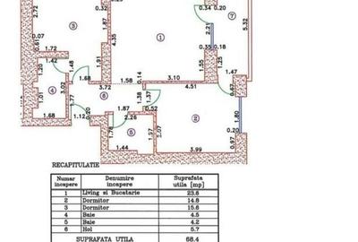 Vanzare partament 3 camere - Cortina North, Pipera - 13