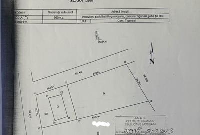 Teren de 960 mp, în Țigănași - 1