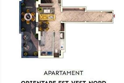 Apartament cu 2 camere decomandat în Mărăști - 7
