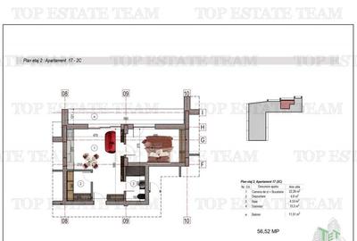 Apartament cu 2 camere semidecomandat în 1 Decembrie 1918 - 2