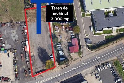 Teren de inchiriat 3.000 mp+ la bulevard principal - 1