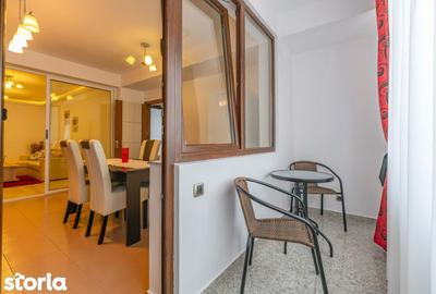 Apartament cu 3 camere semidecomandat, mobilat în Tractorul - 11