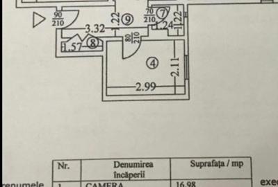 Apartament cu 3 camere decomandat în Tineretului - 3