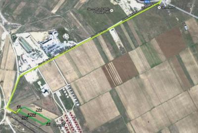 Teren intravilan Bolintin Vale, km 30, 9.200 mp