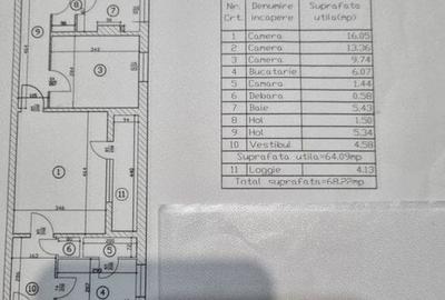 Apartament 3 camere - Titan - Piata Minis - posibilitate centrala - 8