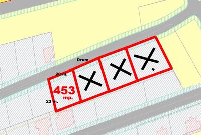 Teren Construcții intravilan de 453 mp, în Micești - 1