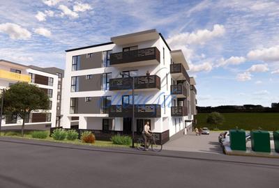 Apartament 2 camere cu terasa, semifinisat, 59 mp, zona Terra Gardens, Chinteni - 2