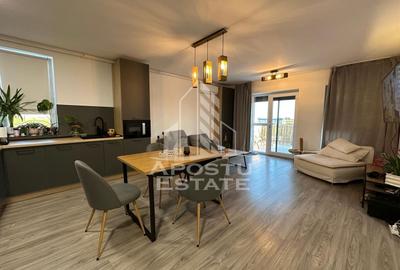 Penthouse cu 3 camere si 2 bai complet mobilat si utilat in Braytim. - 2