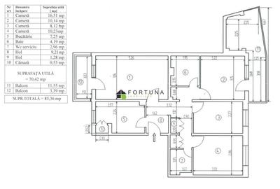 Apartament cu 4 camere decomandat în Griviței