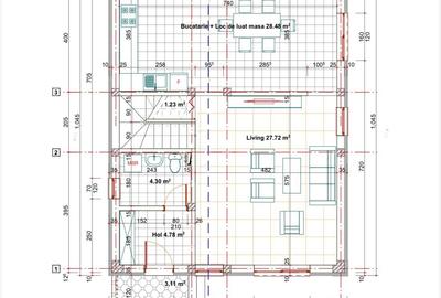 Casă cu 4 camere cu Teren 270 Mp în Est - 7