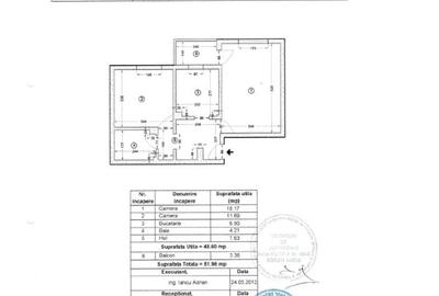 Apartament cu 2 camere decomandat în Băneasa - 10