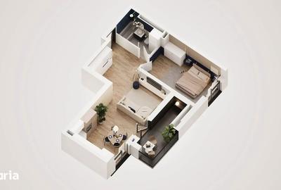 Apartament cu 2 camere în Vladimirescu - 5