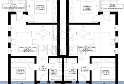 Albina - Duplex individual - personalizare interioara - compartimentare excelent - 3