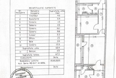 Apartament cu 3 camere semidecomandat în Militari - 1