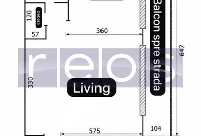 Apartament cu 2 camere semidecomandat în Dorobanți - 1