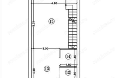 Casă cu 3 camere în Moșnița Nouă