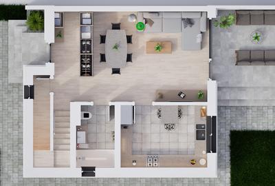 Vilă duplex – combinația perfectă între stil și funcționalitate - 17