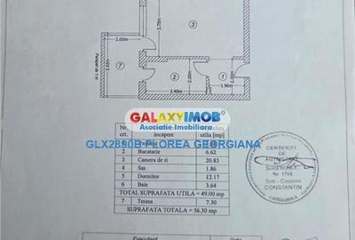 Apartament cu 2 camere semidecomandat, mobilat în Băneasa - 11