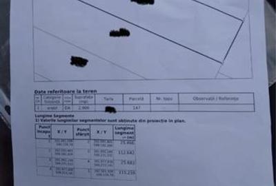 Teren de 2900 mp, în Chinteni