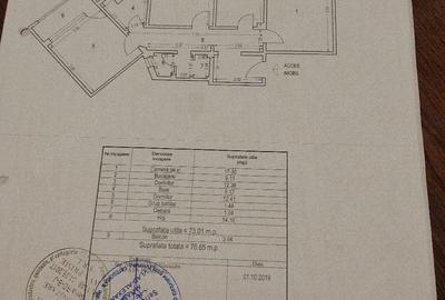 Apartament cu 3 camere decomandat în Casa de Cultură - 1