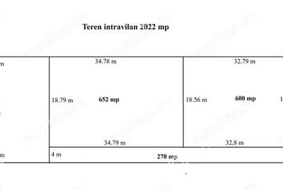 Teren intravilan 2022 mp parcelat cu Puz si utilitati in Cisnadie - 1