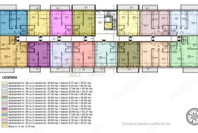 Apartament cu 2 camere decomandat în Depozitelor - 1
