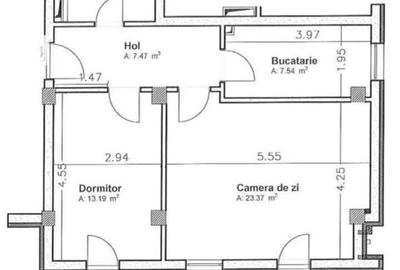 Apartament cu 2 camere decomandat, mobilat în Florești - 12