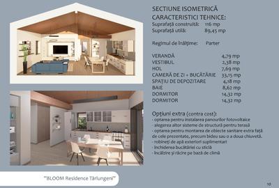 Casă individuală cu 3 camere cu Teren 511 Mp în Tărlungeni - 2