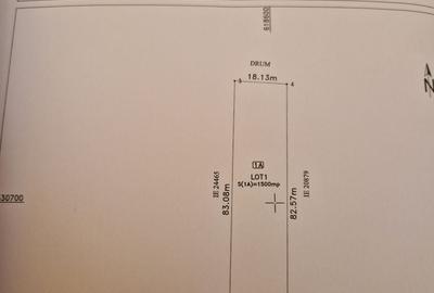 Teren de 1500 mp, în Fundulea - 1