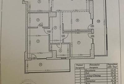Apartament cu 3 camere decomandat, mobilat în Decebal - 39