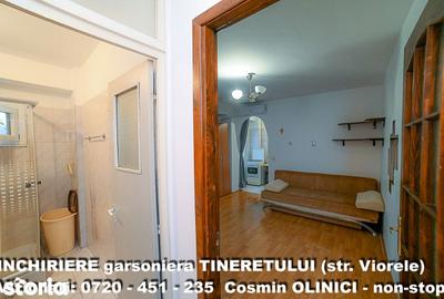 Garsonieră semidecomandată, mobilată în Tineretului - 2