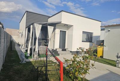 Casa moderna pe parter, 73 mp utili, teren 300 mp in zona Albesti