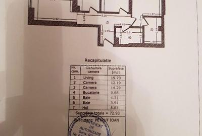 Apartament cu 3 camere, mobilat în Militari - 8