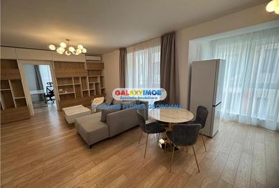 Apartament cu 3 camere semidecomandat, mobilat în Pipera