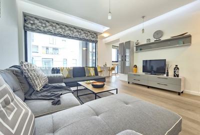 Apartament cu 2 camere semidecomandat, mobilat în Herăstrău