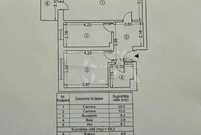 Apartament 2 Camere | Exigent Plaza Faza 5 | in curs de amenajare - 1