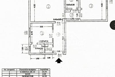 Lacul Tei-Circ | etaj 3/4 | 64 mp | centrală termică | bloc reabilitat termic - 10