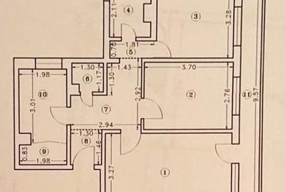 Apartament cu 3 camere decomandat în Jilava - 7